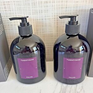 TwentyNine Palms Body Wash Pinyon Poet 16.9 oz Vegan Bundle of 2 $100 Retail